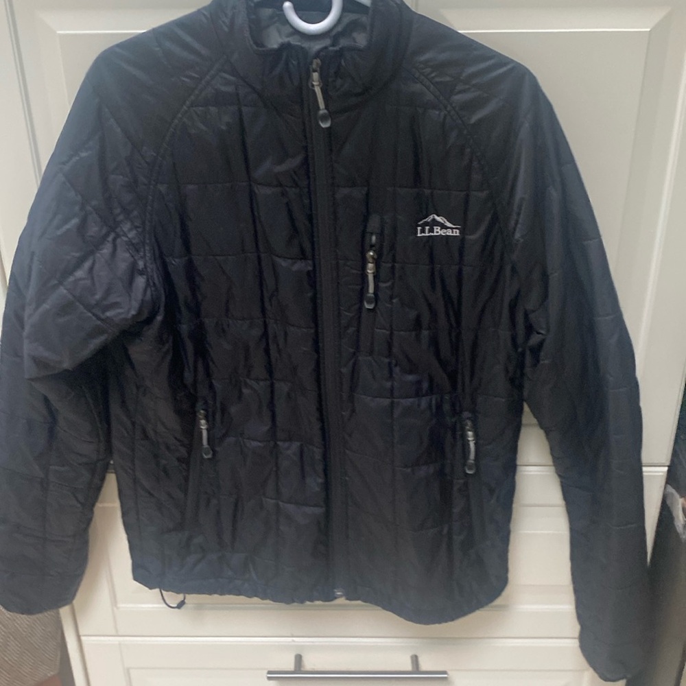 LL Bean Black Primaloft jacket